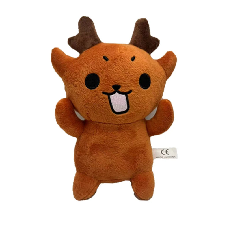 2025 New 99 Nights in the Woods Plush Game Merchandise Brown Stand and Sit Moose Deer White Owl Stuffed Doll Pillow for Boy Gifts