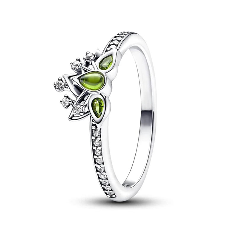 Nuevo Anillo de Plata de Ley 925, anillo atrevido de mariposa brillante para mujer, joyería - CR mark