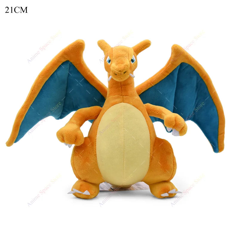 Anime brillante Charizard Peluche Pokemon juguetes lindo Mega evolución X Charizard Articuno Lucario Peluche niños regalos de navidad