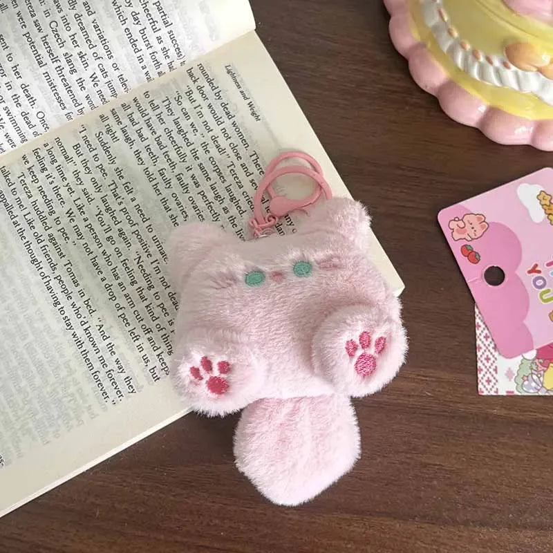 Funny Chihuahua Plush Toy Keychain Pendant Puppy Pet Stuffed Chihuahua Doll Weird Cute Realistic Plush Chihuahua Friend Gift