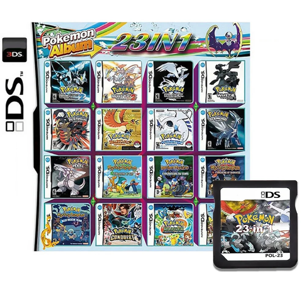4300 en 1 Compilación DS NDS 3DS 3DS NDSL Cartucho de juego Tarjeta Videojuego Reproductor portátil (tarjeta R4)