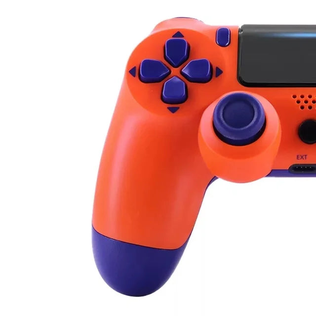 Controlador de juego inalámbrico para consola P4, Gamepads compatible con Bluetooth para Playstation 4, Joystick Slim/Pro para IOS/PC/Android/Steam - CR mark