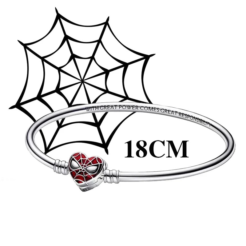 Cuentas MINISO de Plata de Ley 925 para pulseras de Potter de Harry 3mm originales 925, colgante para mujer, joyería DIY, regalos - CR mark