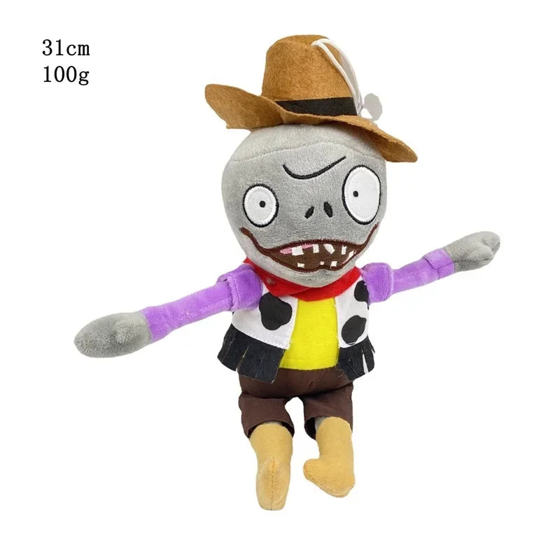 1 pc 30cm Plants vs Zombies Plush Toy PVZ Zombies Gargantuar Pirate Hat Zombies Soft Plush Toy for Kids Gift