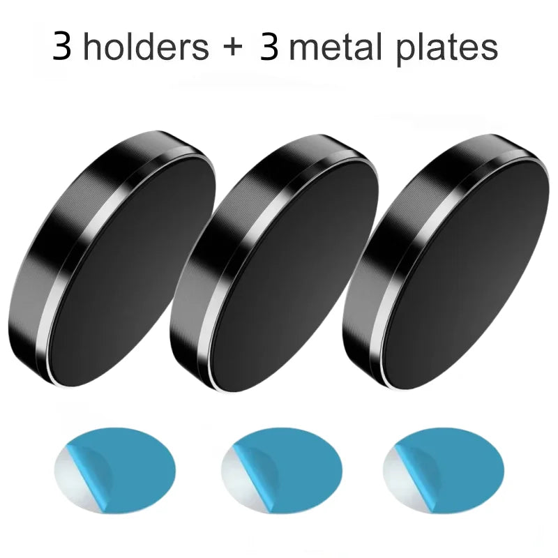 Soporte magnético Universal para teléfono de coche, pegatina magnética para salpicadero de iPhone, Xiaomi, Huawei, Samsung