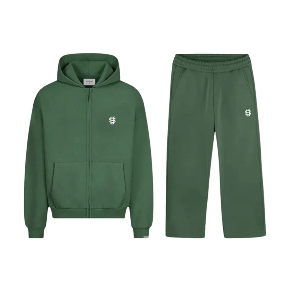 Sudadera con capucha gótica Retro para hombre y mujer, traje deportivo holgado con cremallera, Y2K, Harajuku, Hip-Hop, pantalones informales Joker, ropa de calle