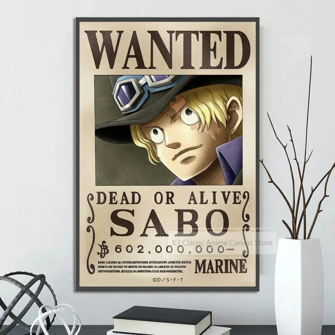 One-piece canvas poster, bounty list, Luffy wallpaper, Ace, Nami figures, home decor, Zoro anime painting, Sanji wall art