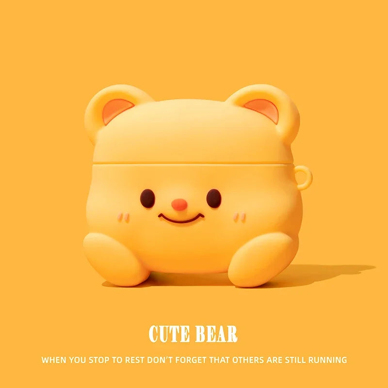 3D Chocolate Cookie Bread Case for AirPods 1, 2, 3, 4 Pro, Cute Cartoon Earphone Case for AirPods Pro 2, Soft Silicone Case