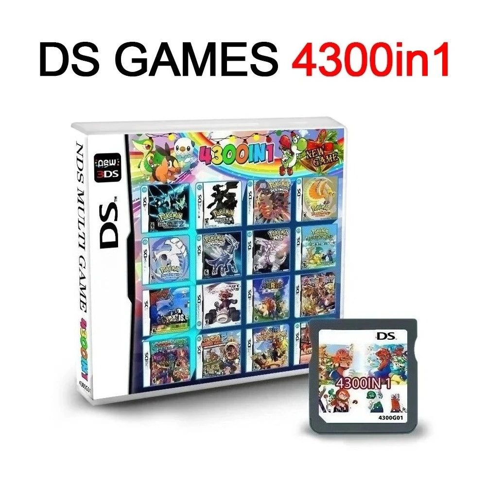 Tarjeta de Juego NDS, Versión Estadounidense, Versión Europea, Juego Todo en Uno V2, Nueva Tarjeta de Juego Pokémon NDS 482 en 1, 520 en 1, 468 en 1, 23 en 1, Juegos DS
