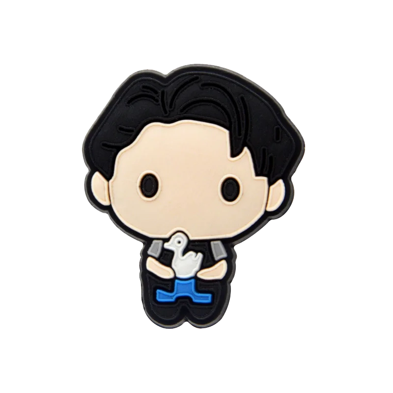 1-28 Pcs PVC Friends Shoe Charms for Women and Men Rachel Monica, Classic American Movie Clog Buckles for Sandals, Shoe Decoration Pins