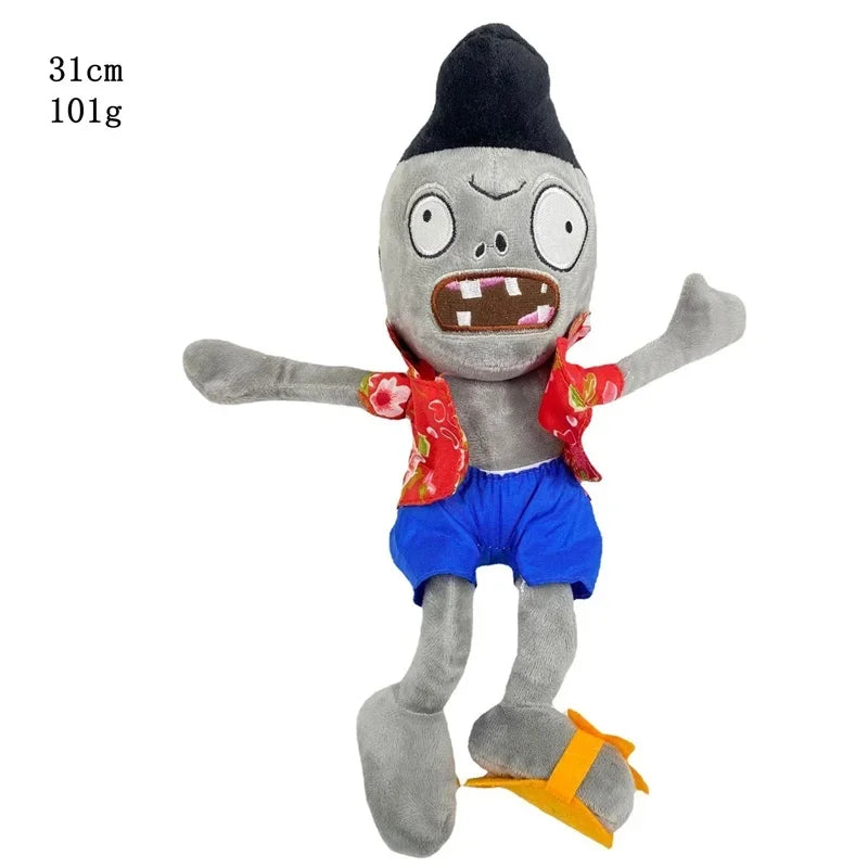 1 pc 30cm Plants vs Zombies Plush Toy PVZ Zombies Gargantuar Pirate Hat Zombies Soft Plush Toy for Kids Gift
