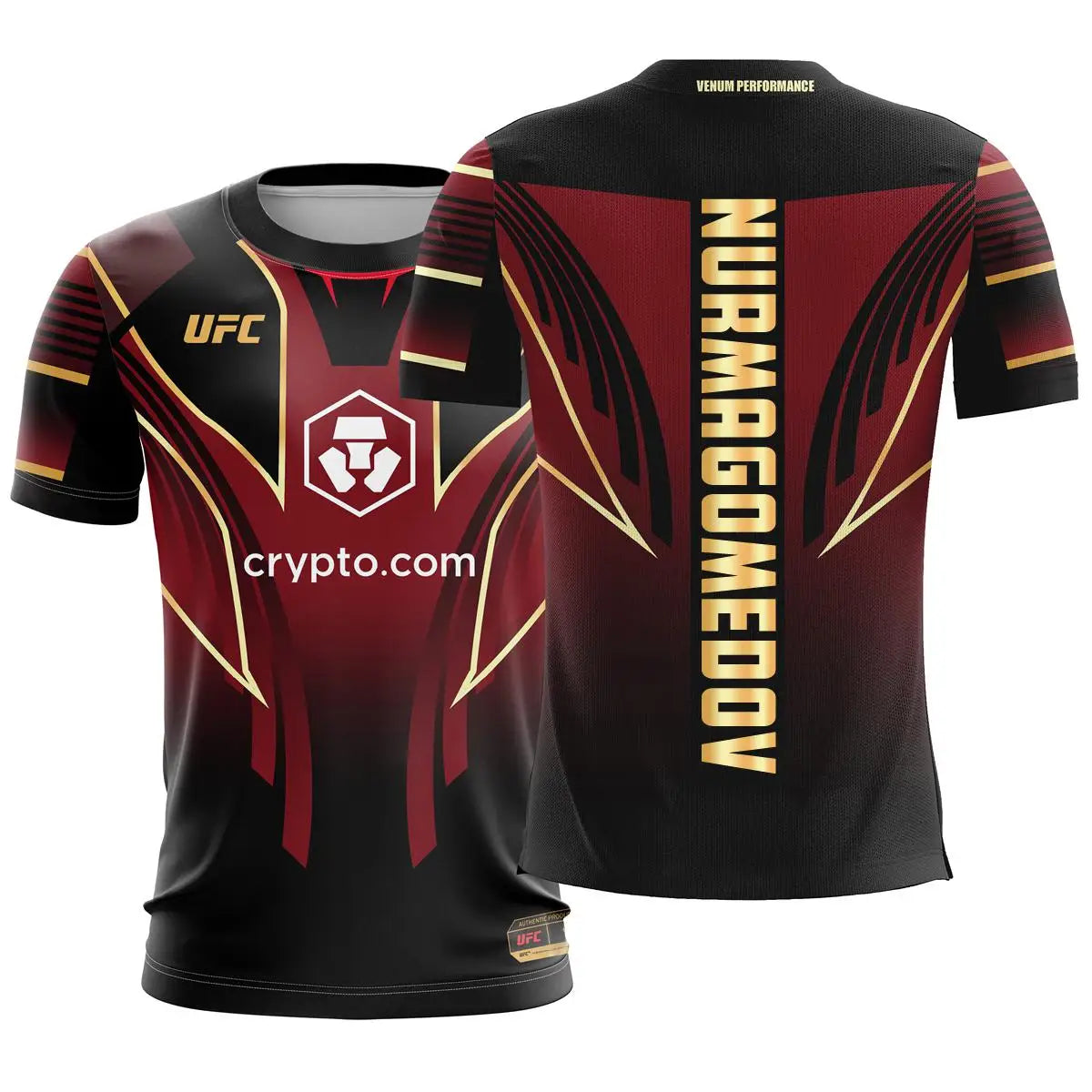 New Hot Sale UFC 2025 Nurmagomedov Boxing Enthusiast T-Shirt Extreme Sports Crew Neck Short Sleeve Casual Fashion Top