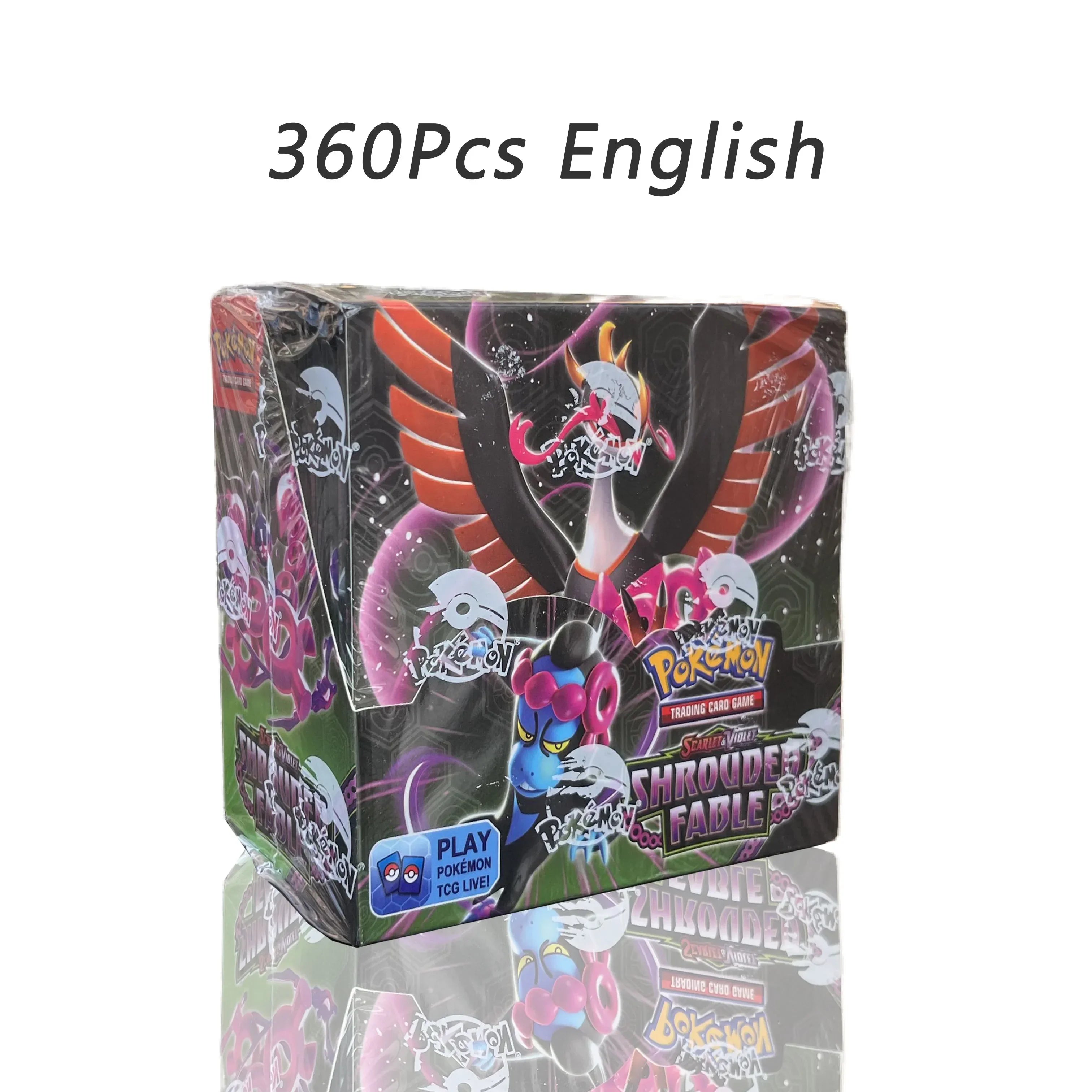 324/360 Uds versión en inglés Pokémon TCG: escarlata y violeta 151 clásicos caja de refuerzo de expansión tarjeta comercial Pokemon paquete de 36 cajas de regalo