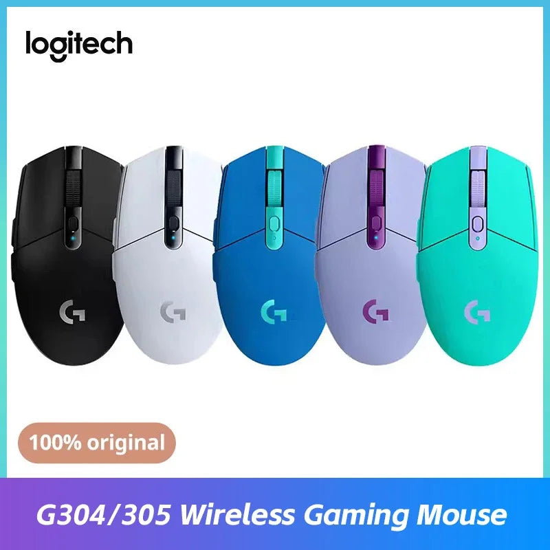 Logitech G305/G304 LIGHT SPEED Wireless Gaming Mouse, 12000 DPI Optional, Precise Tracking, Esports Mouse with HERO Sensor