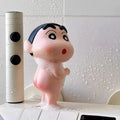 Crayón de baño Shin Chan, decoración bonita, accesorios para lavabo de baño, muebles para el hogar, gama alta, pequeño y único