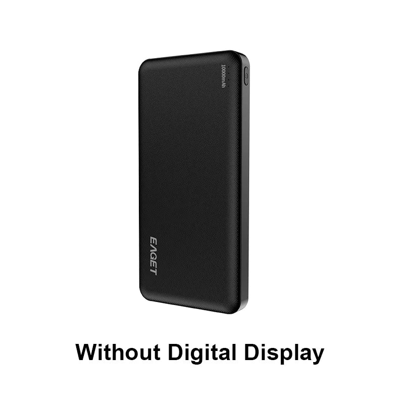 Eaget 10000mAh Power Bank 12W Fast Charging Portable Battery Charger for iPhone 16 Pro 15 14 13 Xiaomi Switch Samsung