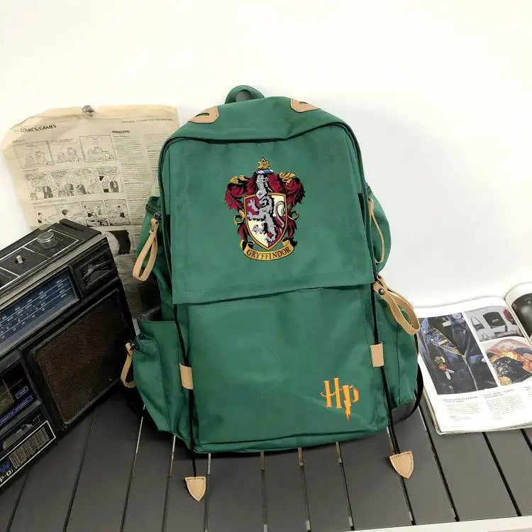 Mochila de Harry Potter, bonito y elegante diseño de dibujos animados, bolso de hombro personalizado de gran capacidad, regalo de cumpleaños para un amigo