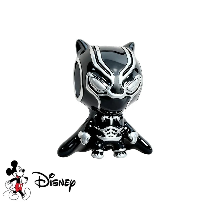 New DIY Jewelry Charms from the Disney Marvel Universe, Spider-Man Gifts, Captain America Pendant Charms, Compatible with Original Silver Bracelets and Necklaces