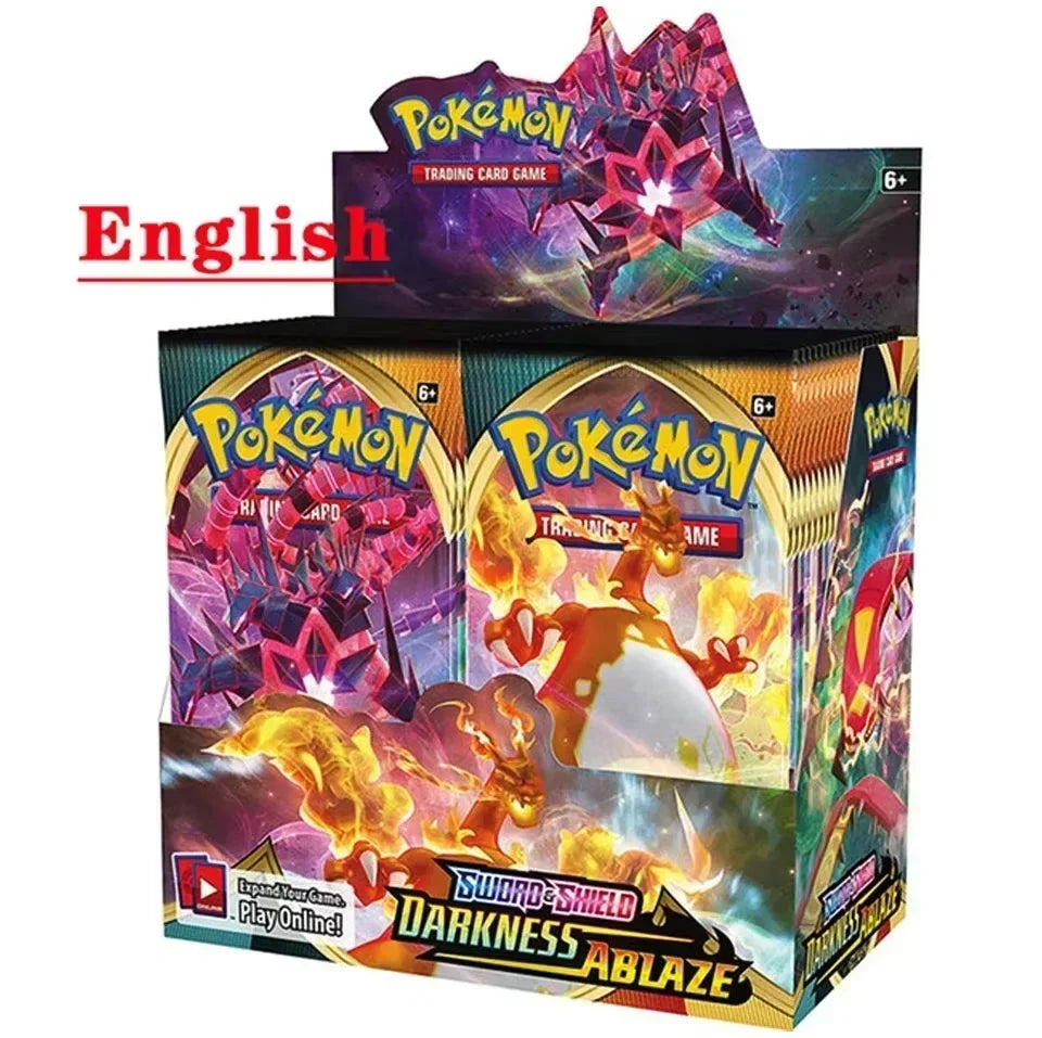 2026 360 unids/set tarjeta Pokemoned MEGA EVOLUTION pregrupo SCARLET & VIOLE 151 PHANTASMA FLAMES Prismático inglés Booster tarjeta de batalla