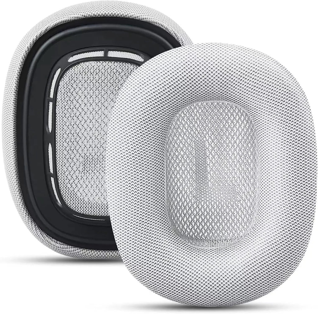 Almohadillas de repuesto de Material de tela de malla Original para auriculares AirPods Max, almohada de orejeras de atracción magnética