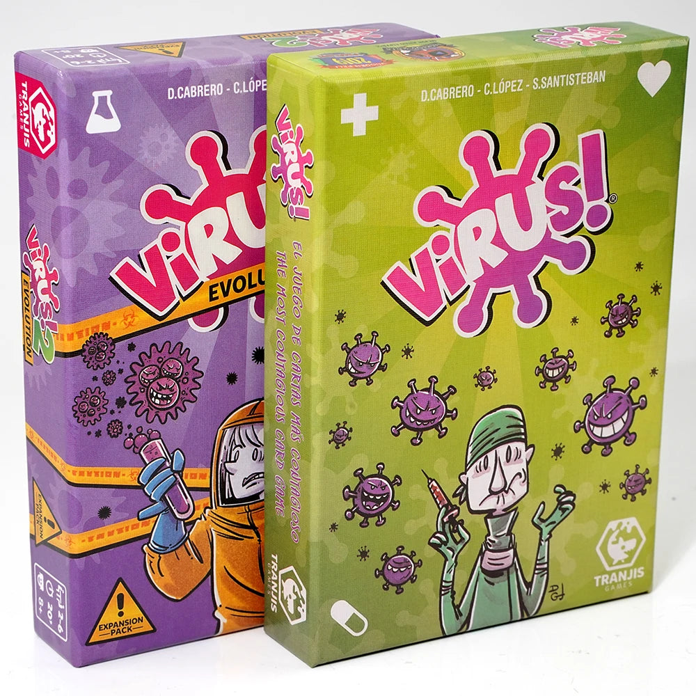¡Virus! - Juego de cartas - El Juego mas contagioso. Edicion Española. +8 años ¡VIRUS! 2 Evolución (Expansión) - Juego de cartas (