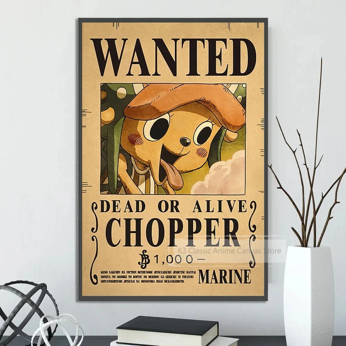 One-piece canvas poster, bounty list, Luffy wallpaper, Ace, Nami figures, home decor, Zoro anime painting, Sanji wall art