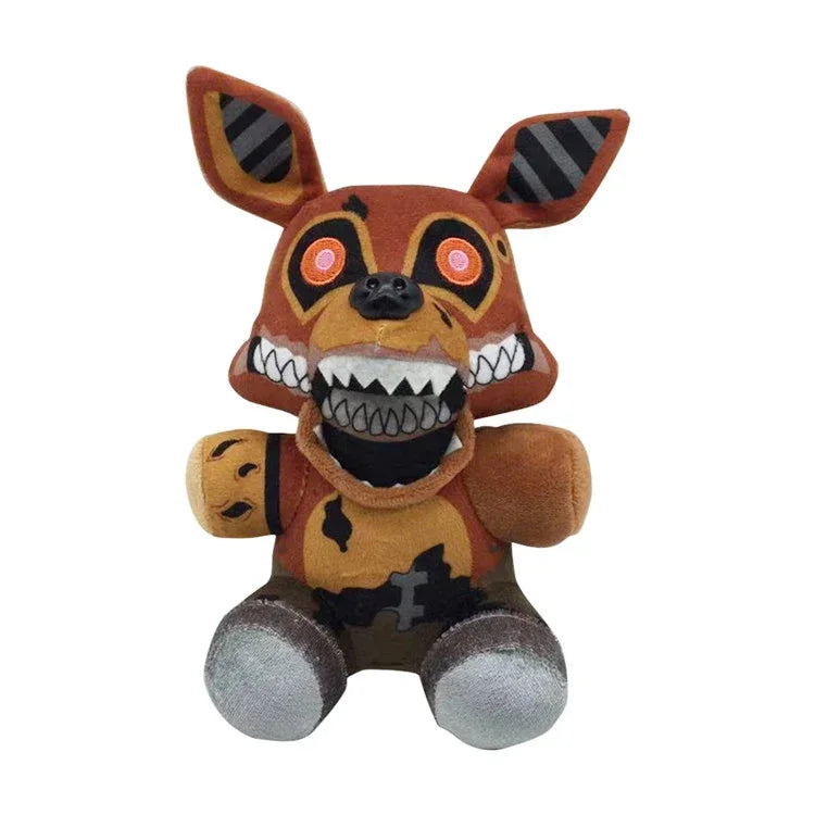 Cinco noches en Freddy Fnaf lindos juguetes de peluche muñeca de juego Bonnie Bear Foxy muñecos de peluche de dibujos animados Freddy juguetes regalos - CR mark