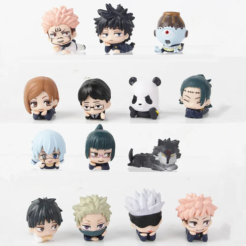 7 unids/set Jujutsu Kaisen Satoru Gojo Itadori Yuji Megumi Kugisaki Sukuna Geto Suguru Anime figuras de juguete lindo modelo de colección de muñecos - CR mark