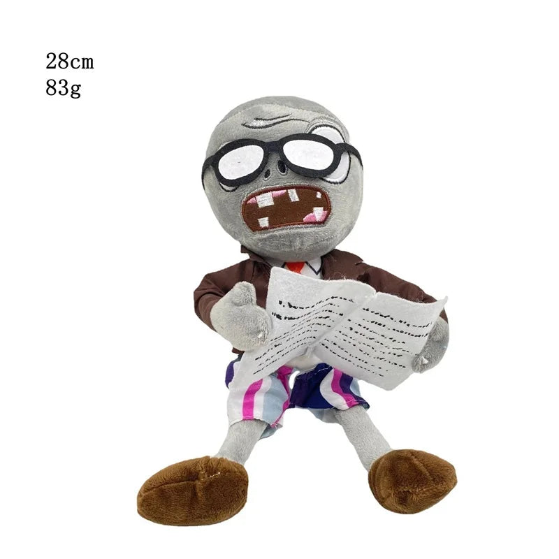 1 pc 30cm Plants vs Zombies Plush Toy PVZ Zombies Gargantuar Pirate Hat Zombies Soft Plush Toy for Kids Gift