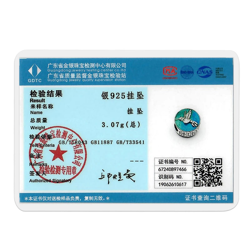 Colgante de plata de ley 925 con diseño de flor, árbol y manzana, cuentas finas DIY, compatible con pulseras de abalorios originales, joyería para mujer Diy - CR mark