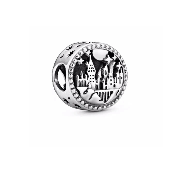 DIY Harry Potter Magic Academy cuelga el abalorio apto para pulsera de plata Original europea accesorios de joyería regalo de mujer - CR mark