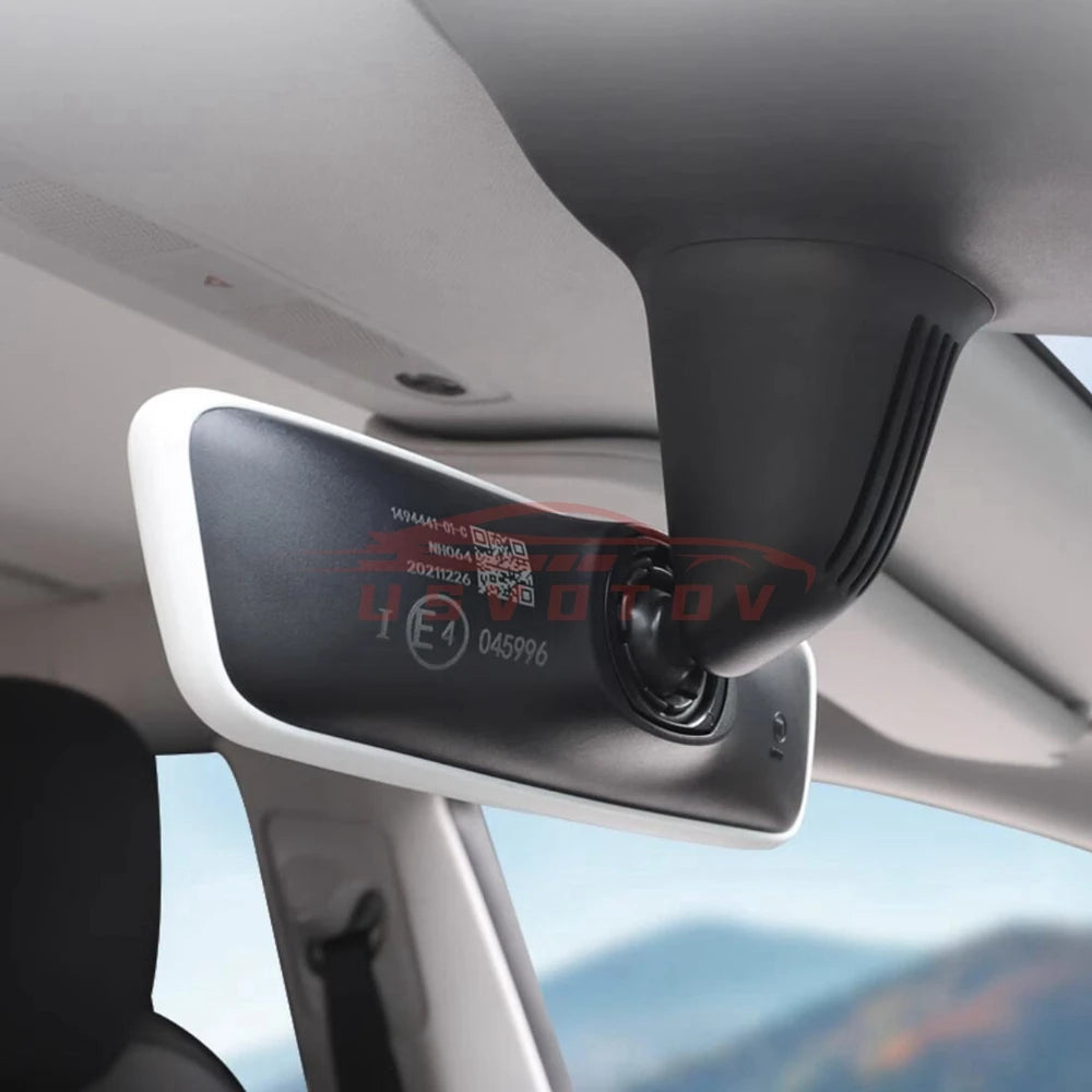 Marco Protector de espejo retrovisor para Tesla Model 3 Y S X 2026 -2019, accesorios para consola central Juniper, embellecedor de cubierta de silicona para espejo