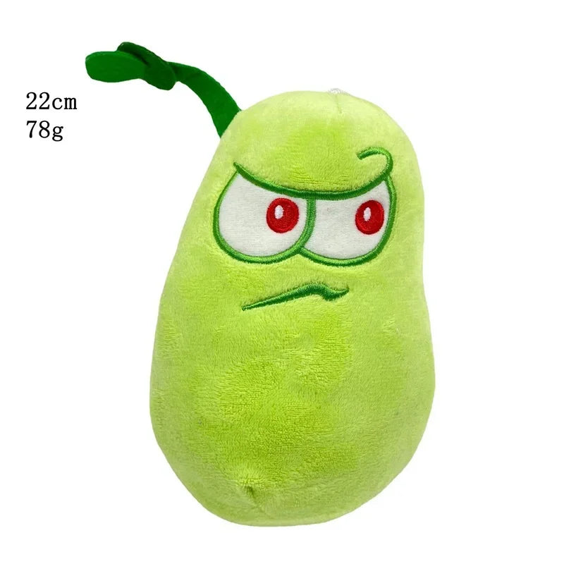 18cm Plants vs Zombies Peashooter Plush Toy Cute Snow Pea Threepeater Soft Stuffed Toys Gifts for Kids