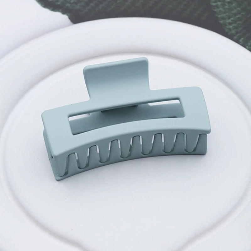 Korean plastic hair clips for women and girls, hairpins, large hair clip, crab barrette, fashion ornament, hair accessories