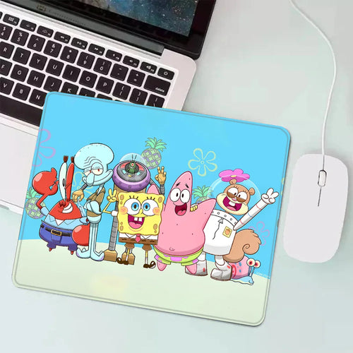 Spongebobs XS Gaming Mouse Pad, Small PC Mouse Pad, Desk Decoration, Office Mouse Pad, Desk Mat