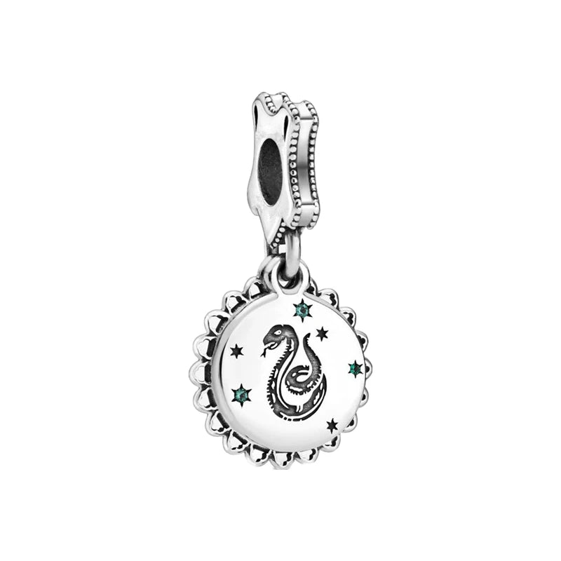 DIY Harry Potter Magic Academy cuelga el abalorio apto para pulsera de plata Original europea accesorios de joyería regalo de mujer - CR mark