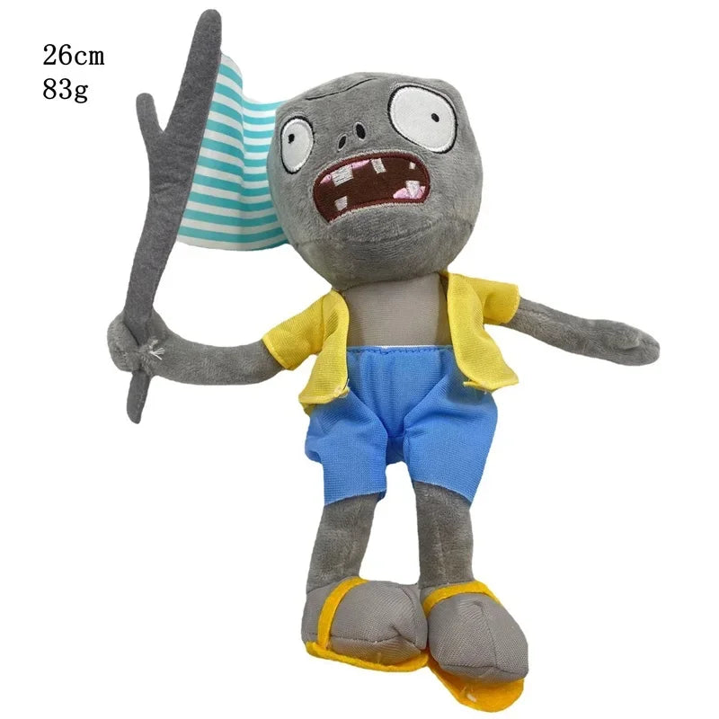 1 pc 30cm Plants vs Zombies Plush Toy PVZ Zombies Gargantuar Pirate Hat Zombies Soft Plush Toy for Kids Gift