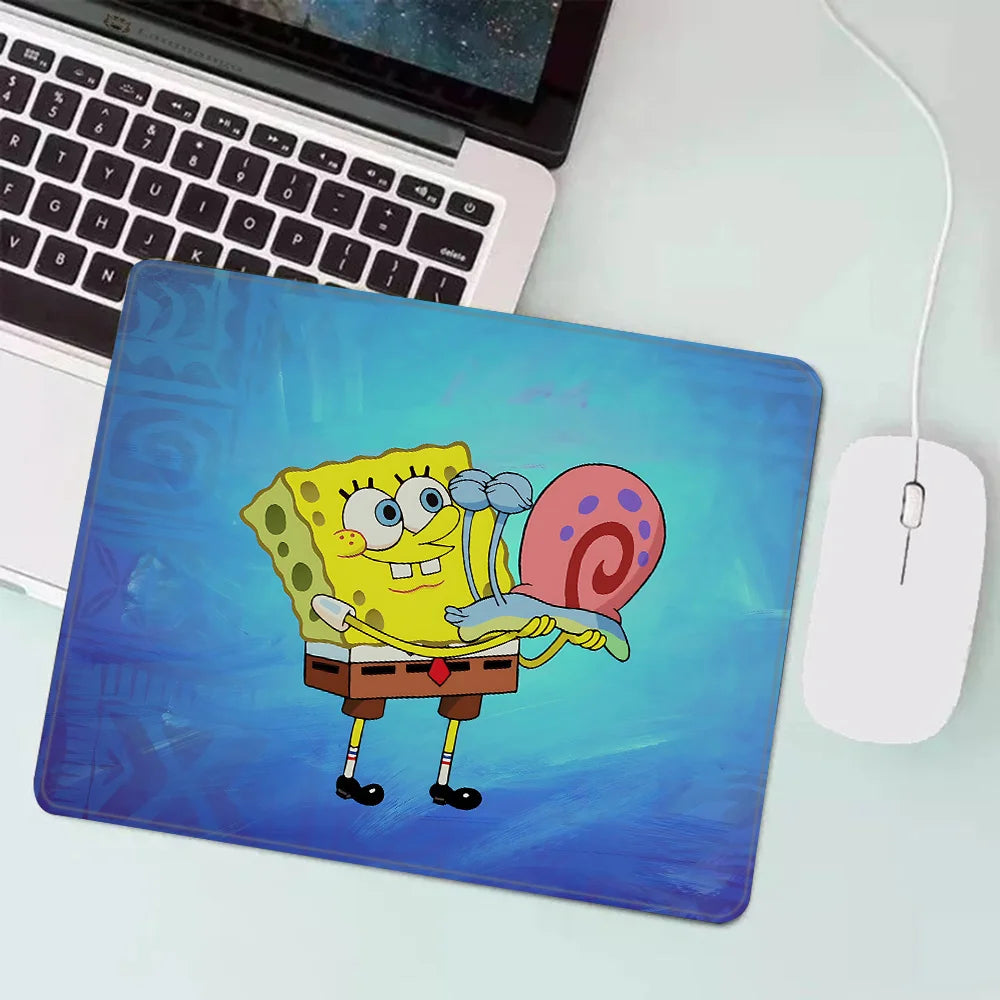 Spongebobs XS Gaming Mouse Pad, Small PC Mouse Pad, Desk Decoration, Office Mouse Pad, Desk Mat
