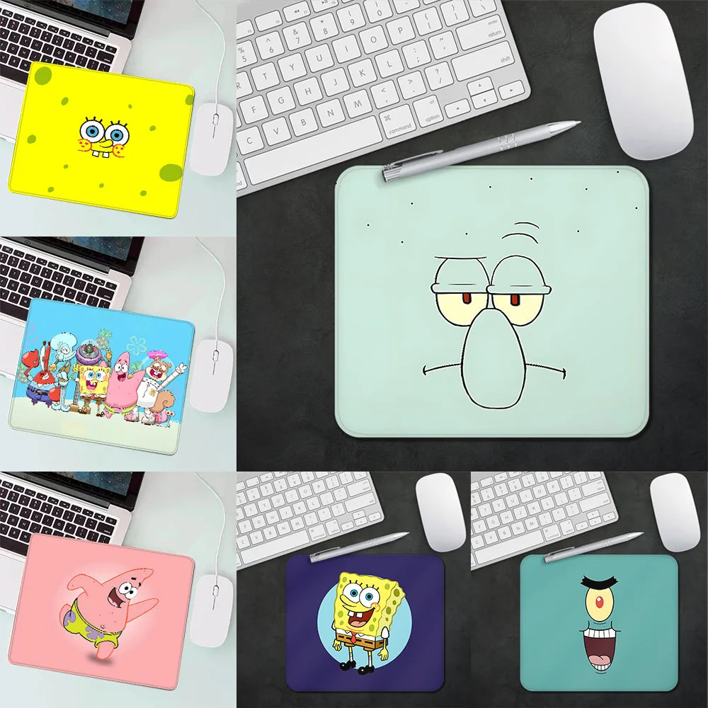 Spongebobs XS Gaming Mouse Pad, Small PC Mouse Pad, Desk Decoration, Office Mouse Pad, Desk Mat