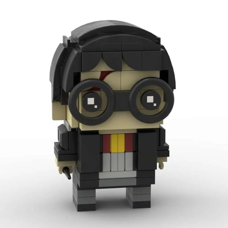 GSBAN Magic School película Wizard Harries figuras MOC modelo Juguetes de bloques de construcción para niños regalos montar ladrillos - CR mark