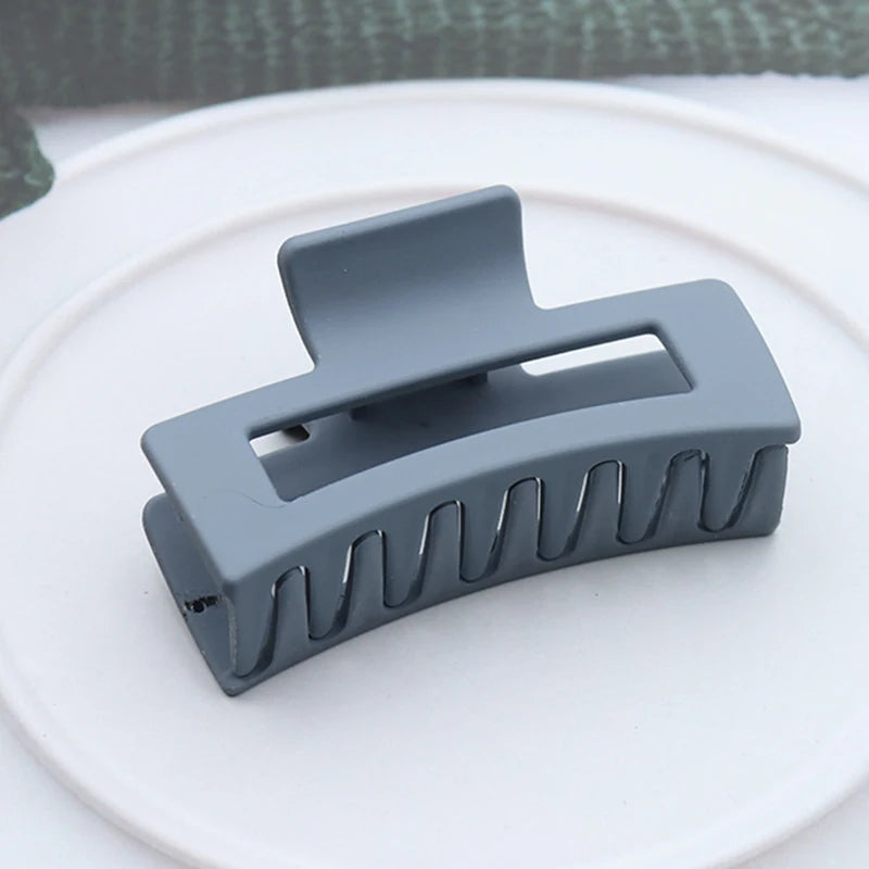 Korean plastic hair clips for women and girls, hairpins, large hair clip, crab barrette, fashion ornament, hair accessories