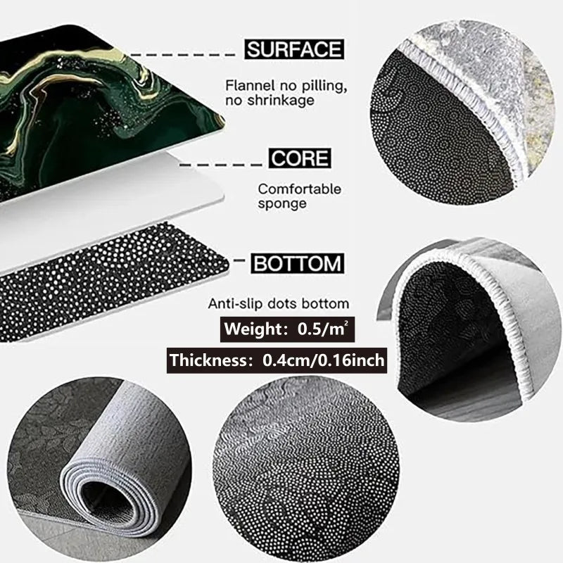 Felpudo VIKAMA con texto 'Hui' y 'Bye' Adorable alfombrilla para puerta con cara de gato negro, lavable a máquina y fácil de limpiar, decoración del hogar