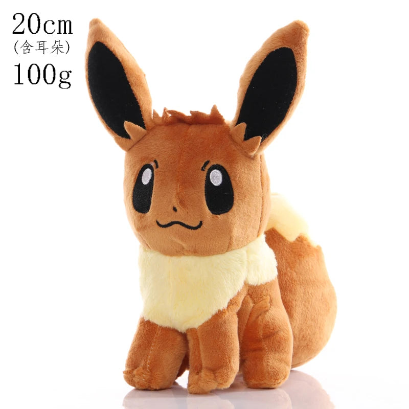 Lindo juguete de peluche de Pikachu Pokemon Charmander Squirtle Bulbasaur muñeco de peluche Eevee Scorbunny Gengar Snorlax regalos de navidad - CR mark
