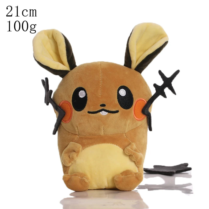 Lindo juguete de peluche de Pikachu Pokemon Charmander Squirtle Bulbasaur muñeco de peluche Eevee Scorbunny Gengar Snorlax regalos de navidad - CR mark
