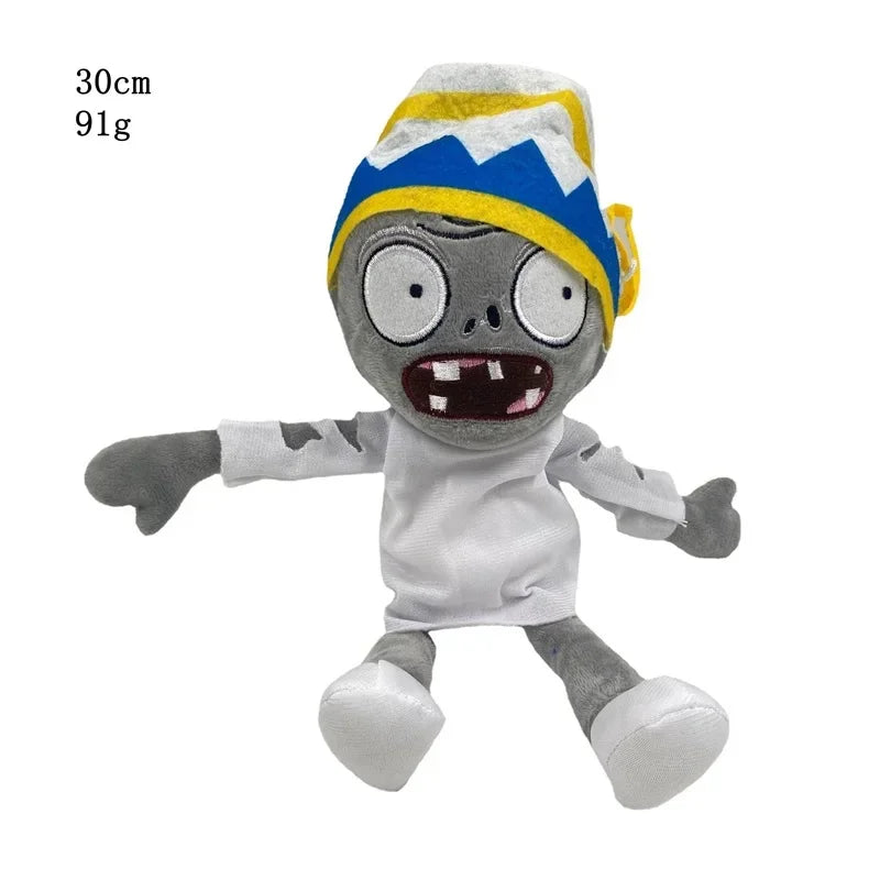 1 pc 30cm Plants vs Zombies Plush Toy PVZ Zombies Gargantuar Pirate Hat Zombies Soft Plush Toy for Kids Gift