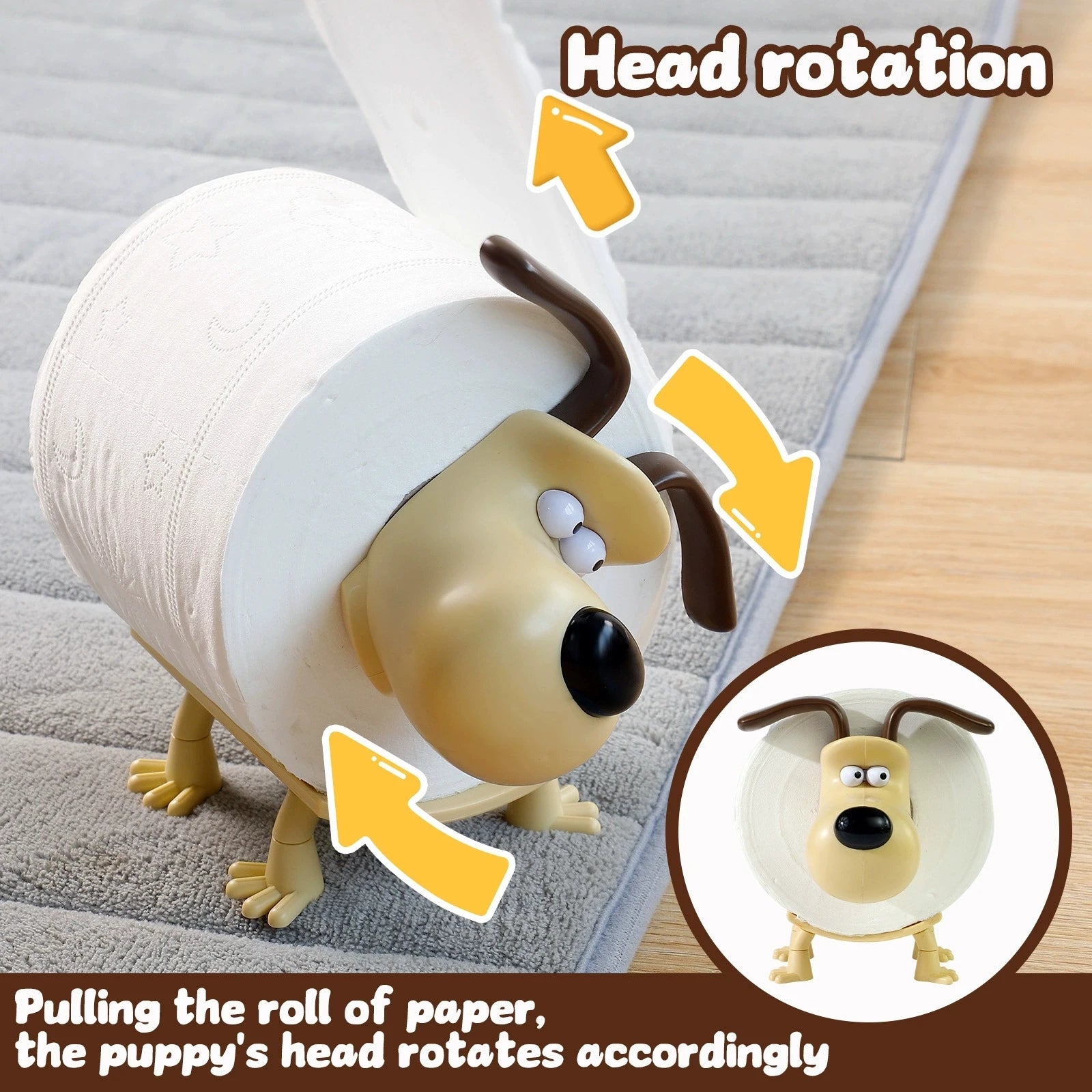 Funny toilet paper holder, raccoon dog, sheep, home decor, bathroom accessory, storage for toilets, bathrooms, kitchens, living rooms