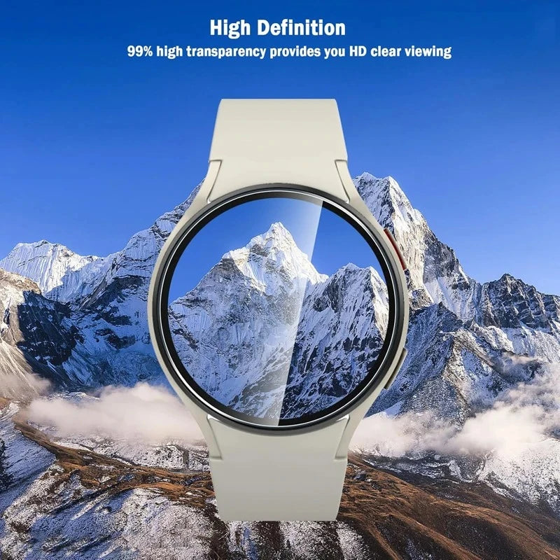 Película protectora de vidrio para Samsung Galaxy Watch 7 Ultra 6 5 4, Protector de pantalla, serie Samsung 40mm 44mm 45mm 46mm 47mm 42mm 43mm