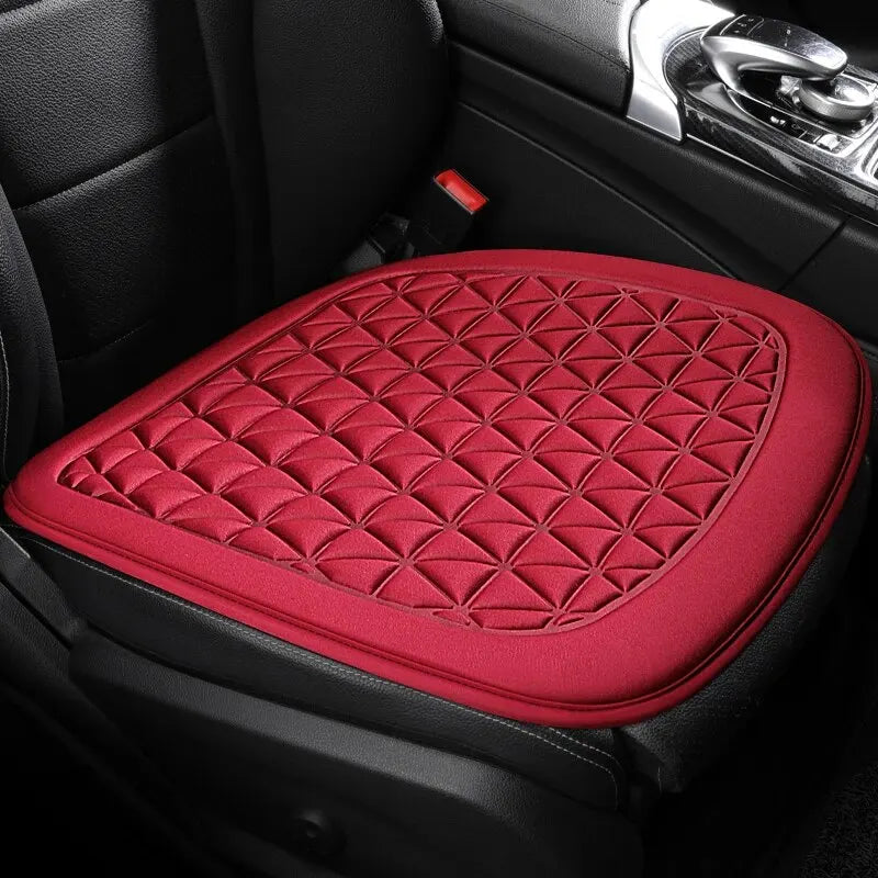 3D Suspended Car Seat Cushion, Embossed Pattern Seat Cover, All-Season Fit for Most Cars