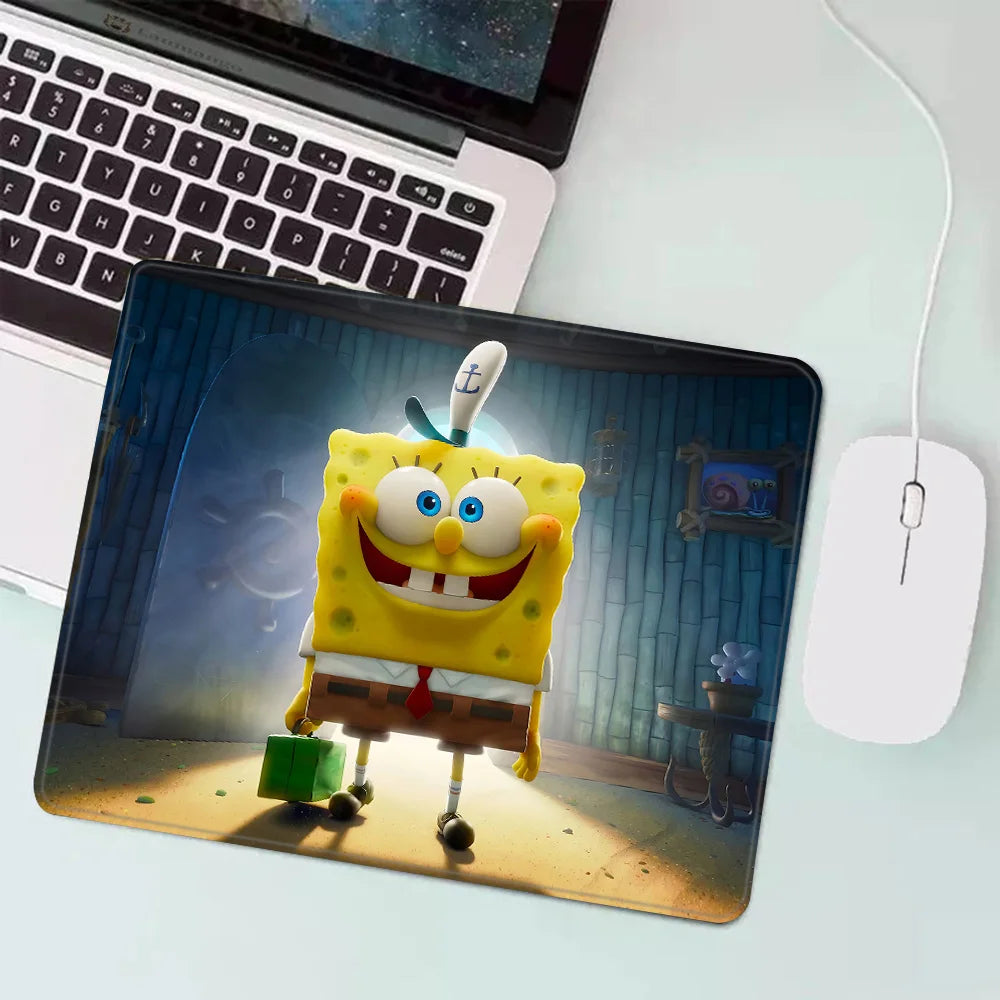 Spongebobs XS Gaming Mouse Pad, Small PC Mouse Pad, Desk Decoration, Office Mouse Pad, Desk Mat