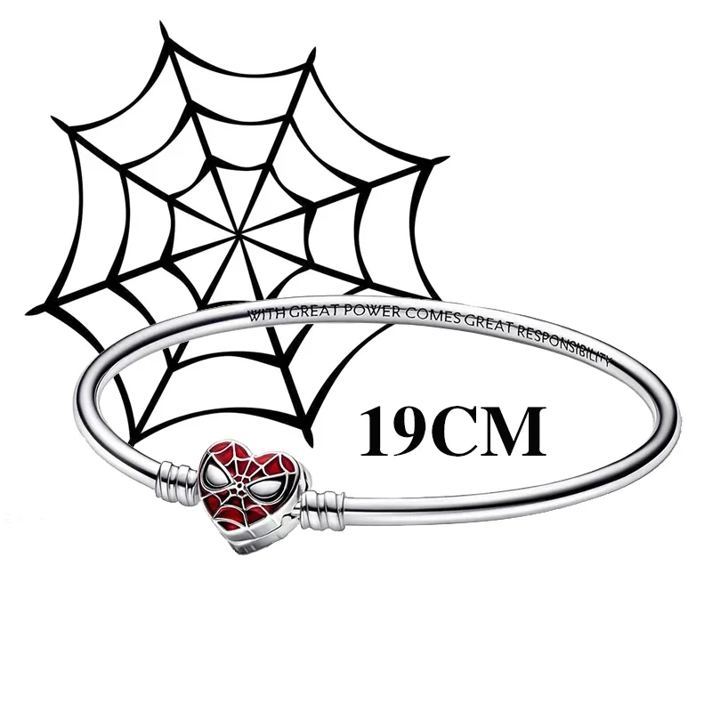 Cuentas MINISO de Plata de Ley 925 para pulseras de Potter de Harry 3mm originales 925, colgante para mujer, joyería DIY, regalos - CR mark